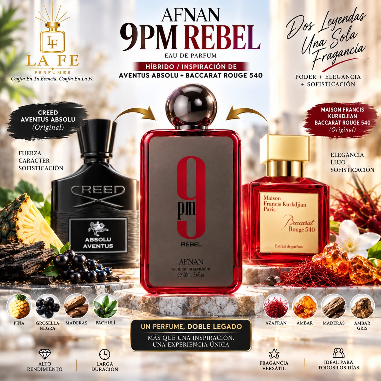 Afnan 9pm Rebel Man 100ml EDP